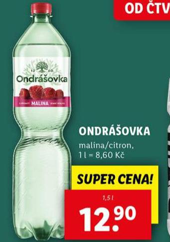 ONDROVKA MALINA / CITRON
