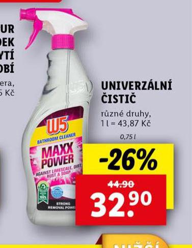 W5 UNIVERZLN ISTI