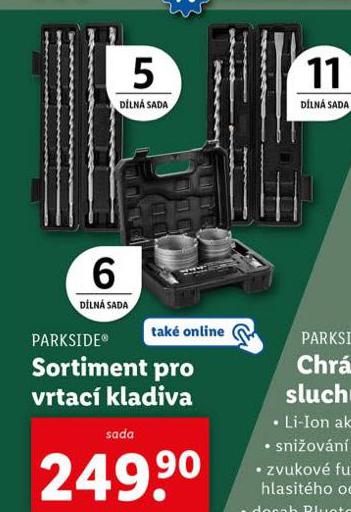 SORTIMENT PRO VRTAC KLADIVA