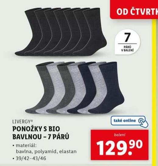 PONOKY S BIO BAVLNOU