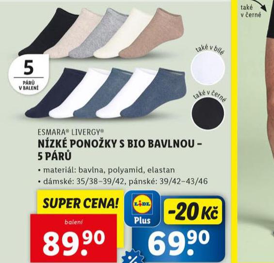 NZK PONOKY S BIO BAVLNOU