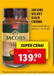 JACOBS VELVET GOLD CREMA ROZPUSTN KVA