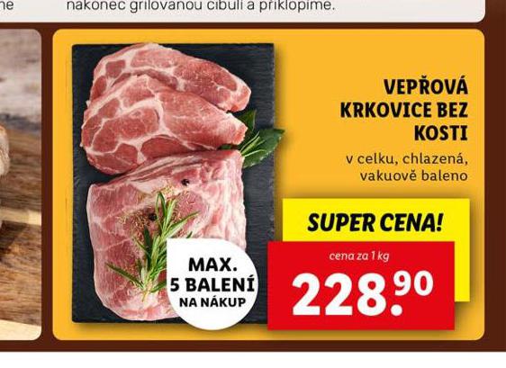 VEPOV KRKOVICE BEZ KOSTI
