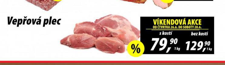 VEPOV PLEC BEZ KOSTI