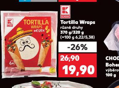 TORTILLA WRAPS