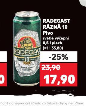 PIVO RADEGAST RZN 10