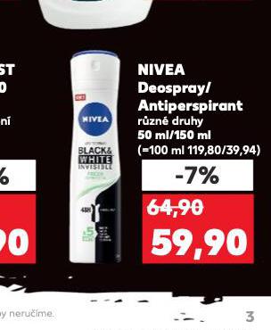 NIVEA DEOSPRAY / ANTIPERSPIRANT