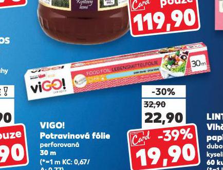 VIGO! POTRAVINOV FLIE