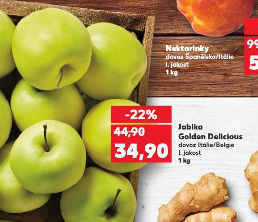 JABLKA GOLDEN DELICIOUS