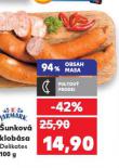 ŠUNKOVÁ KLOBÁSA