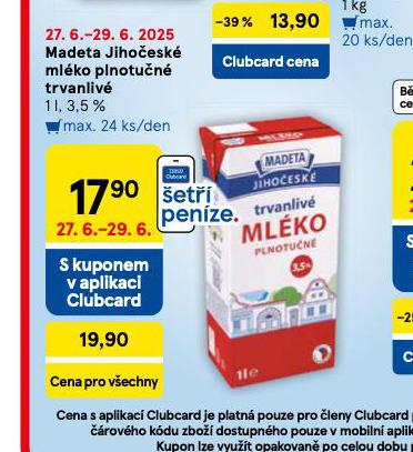 MADETA JIHOESK TRVANLIV MLKO