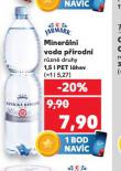 MINERÁLNÍ PŘÍRODÍ VODA