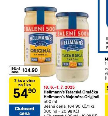 HELLMANN'S MAJONZA