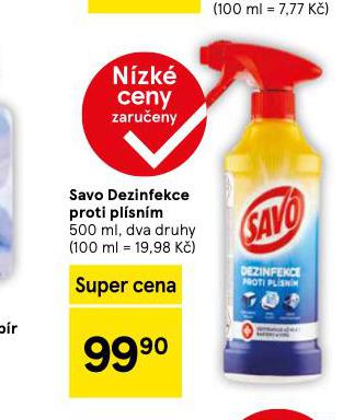SAVO DEZINFEKCE