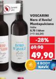 VOSCARINI NERO D´AVOLA, MONTEPULCIANO