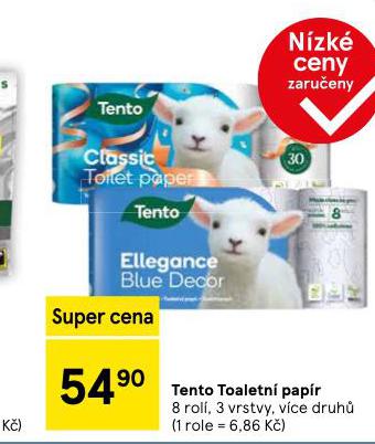 TENTO TOALETN PAPR