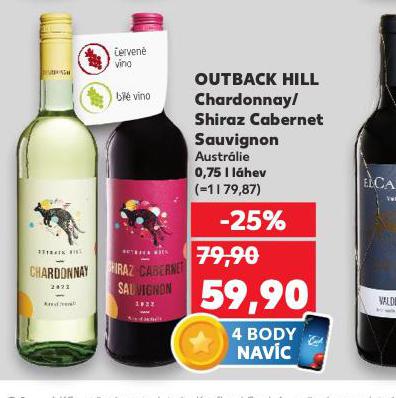 OUTBACK HILL SHIRAZ CABERNET SAUVIGNON