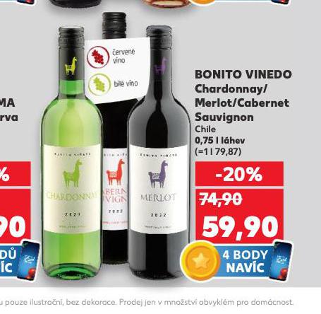 BONITO VINEDO CHARDONNAY