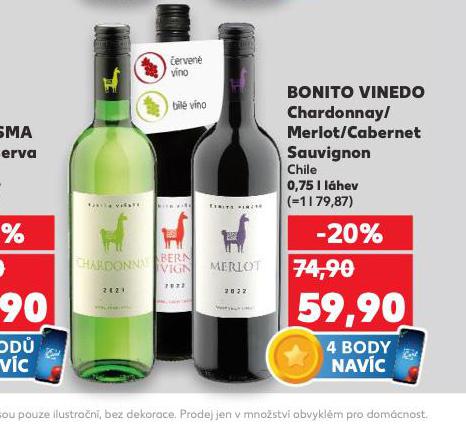 BONITO VINEDA CABERNET SAUVIGNON