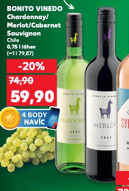 BONITO VINEDO CHARDONNAY