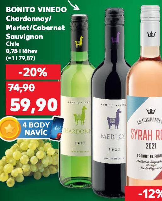 BONITO VINEDO CABERNET SAUVIGNON