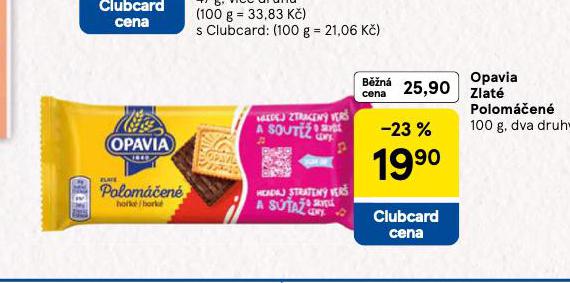 OPAVIA ZLAT POLOMEN