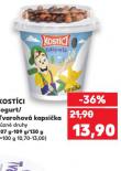 KOSTÍCI JOGURT / TVAROHOVÁ KAPSIČKA