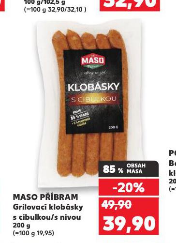 GRILOVAC KLOBSKY S CIBULKOU / S NIVOU