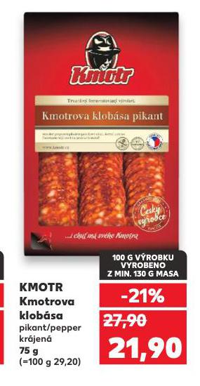 KMOTR KMOTROVA KLOBSA