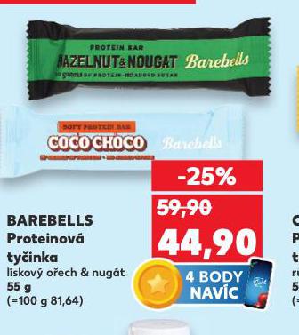 BAREBELLS PROTEINOV TYINKA