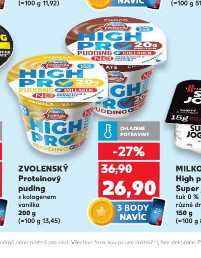 ZVOLENSK PROTEIN PUDING