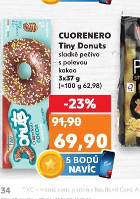 CUORENERO TINY DONUTS