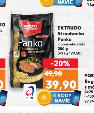 EXTRUDO STROUHANKA PNAKO