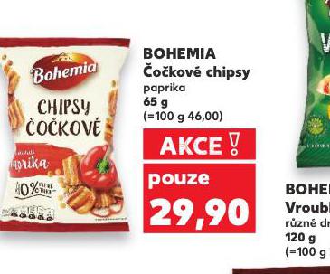 BOHEMIA OKOV CHIPSY
