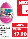 ZAINI ČOKOLÁDOVÉ VAJÍČKA
