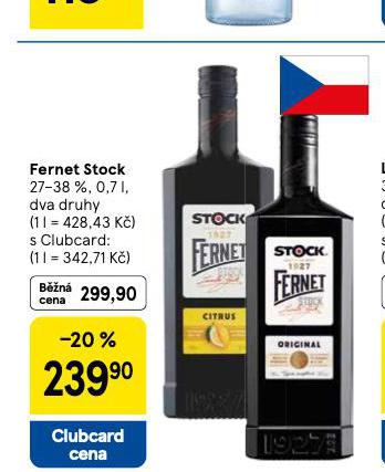 FERNET STOCK