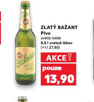 PIVO ZLAT BAANT