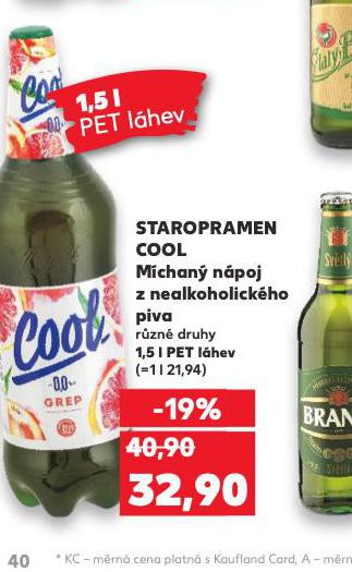 PIVO STAROPRAMEN COOL NEALKO