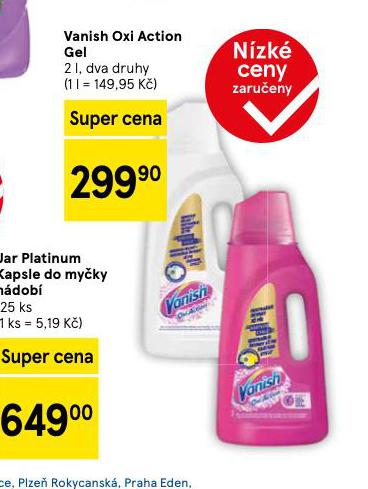 VANISH OXI ACTION GEL NA SKVRNY