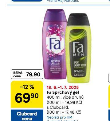 FA SPRCHOV GEL