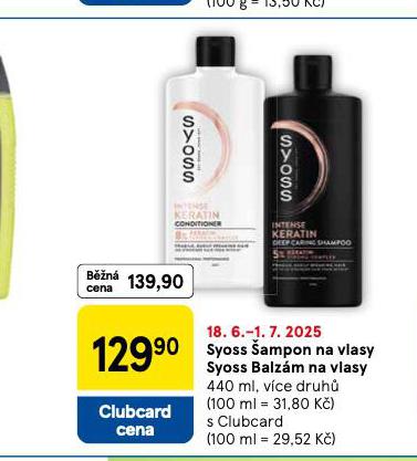 SYOSS AMPON NA VLASY