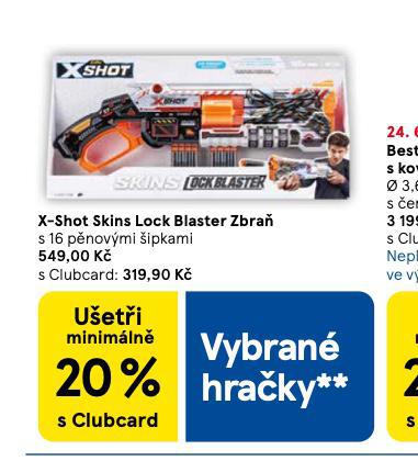 X-SHOT SKINS LOCK BLASTER ZBRA