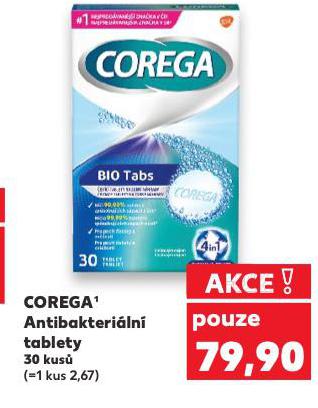 COREGA ANTIBAKTERILN TABLETY