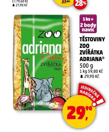 TSTOVINY ZOO ZVTKA ADRIANA