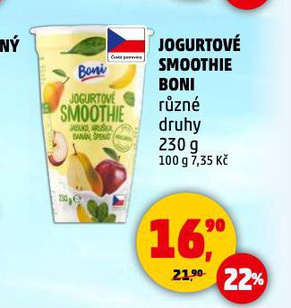 JOGURTOV SMOOTHIE