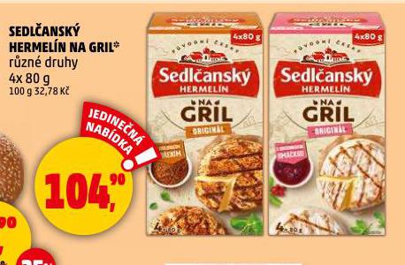 SEDLANSK HERMELN NA GRIL