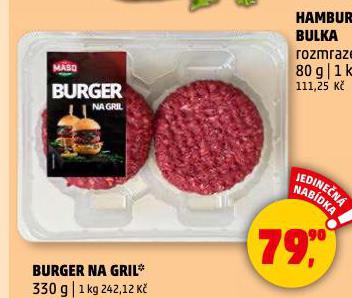 BURGER NA GRIL