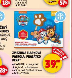 ZMRZLINA TLAPKOV PATROLA