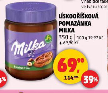 MILKA LSKOO͊KOV POMAZNKA