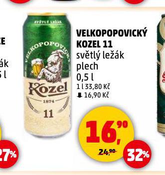 PIVO VELKOPOPOVICK KOZEL